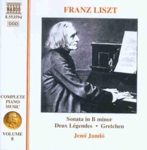 Liszt / Jando - Complete Piano Music 8 - Music CD
