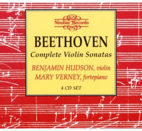 Benjamin Hudson - Complete Sonatas for Violin & Piano [4 CD]