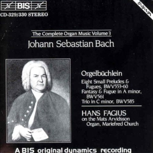 HANS FAGIUS - Complete Organ Works 3 [2 CD]