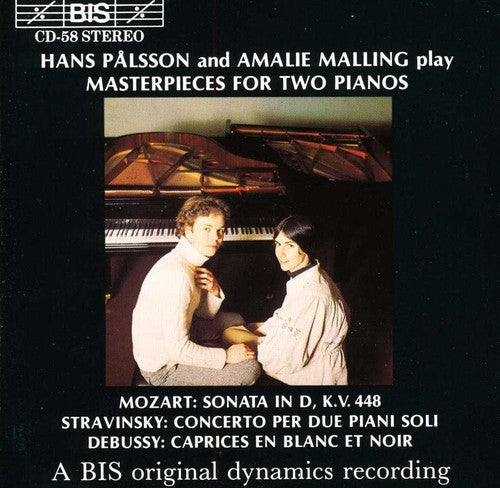 Amalie Malling - Masterpieces for Two Pianos [CD]