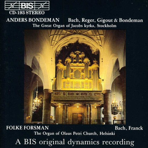 Anders Bondeman - Preludes & Fugues Music CD