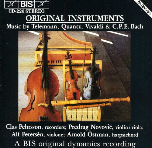 CLAS PEHRSSON - Original Instruments [CD]