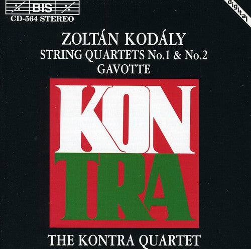 Kontra Quartet - String Quartets 1 & 2 / Gavotte [CD]