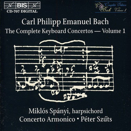 Miklos Spanyi - Complete Keyboard Concertos 1 [CD]