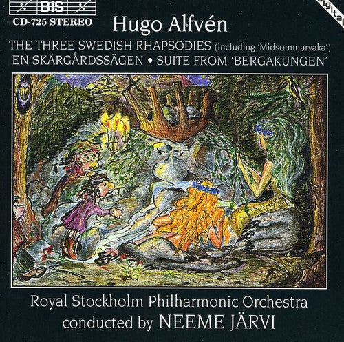 Alfven / Jarvi / Rspo - 3 Swedish Rhapsodies - Music CD