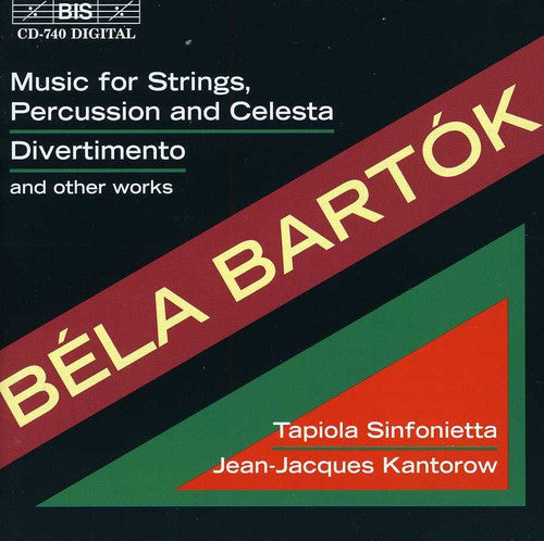 JEAN-JACQUES KANTOROW - Music for Strings & Celesta [CD]