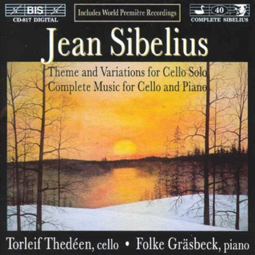 TORLEIF THEDEEN - Works For Cello & Piano (complete) [CD]