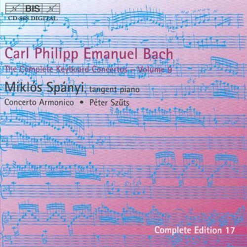 Miklos Spanyi - Complete Keyboard Concertos 9 [CD]