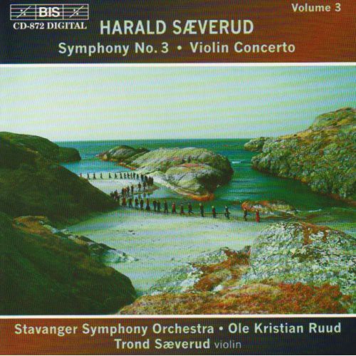 Trond Saeverud - Symphony 3 / Violin Concerto Music CD