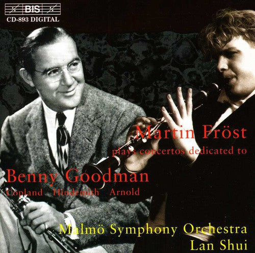 Copland / Hindemith / Arnold / Frost / Shui - Concertos For Clarinet & String Orchestra - Music CD