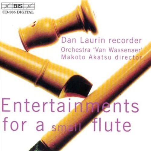 DAN LAURIN - Entertainments for Small Flute Music CD