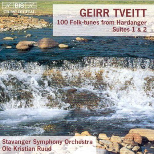 Tveitt / Stavanger So, Ruud - 100 Folk Tunes From Hardanger Op 151 / Stes 1 & 2 - Music CD