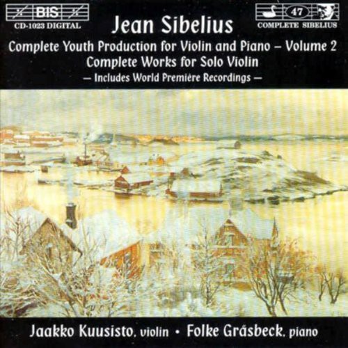 Jaakko Kuusisto - Complete Youth Production for Violin & Piano 2 Music CD