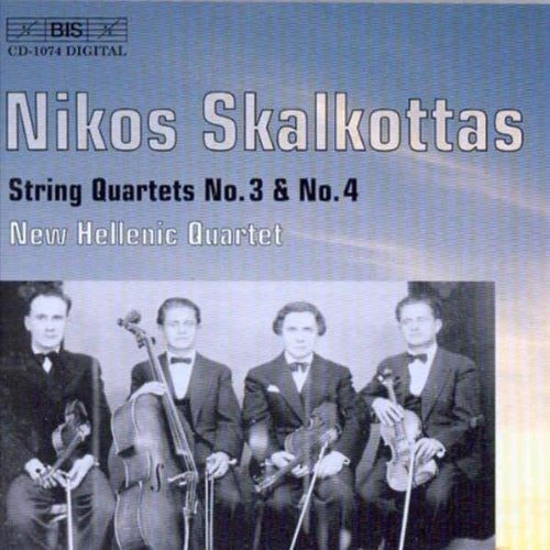 New Hellenic Quartet - String Quartets 3 & 4 [CD]
