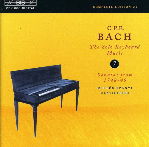 Miklos Spanyi - Solo Keyboard Music 7 Music CD