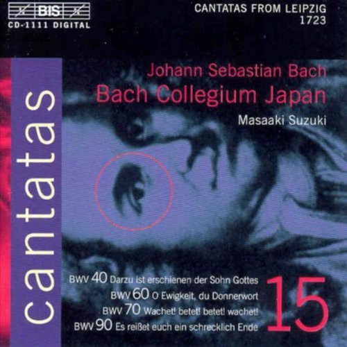 Masaaki Suzuki - Cantatas 15 Music CD