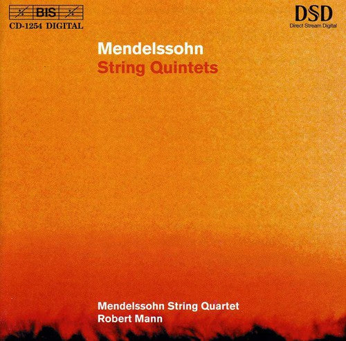Mendelssohn / Mann / Mendelssohn String Quartet - String Quintets Music CD