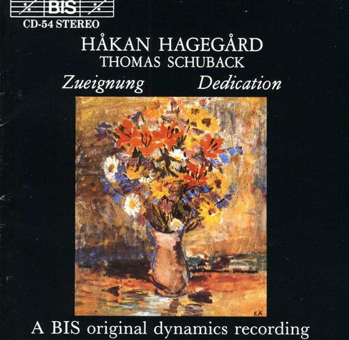 Thomas Schuback - Dedication Music CD