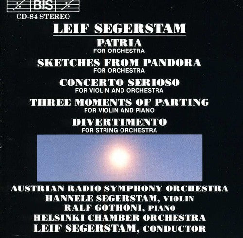 Leif Segerstam - Concerto Setioso [CD]