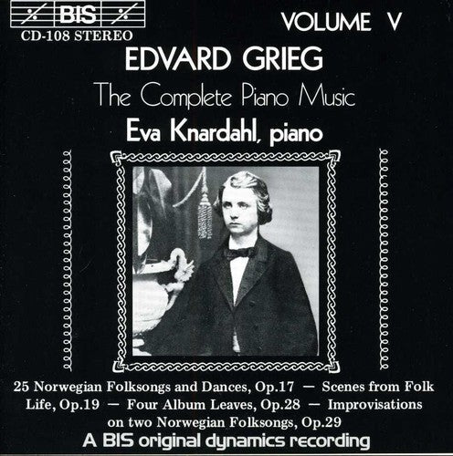Grieg / Knardahl - 25 Norwegian Folk Songs Opus 17 - Music CD