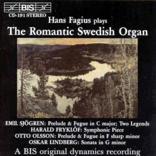 HANS FAGIUS - Romantic Swedish Organ Music CD
