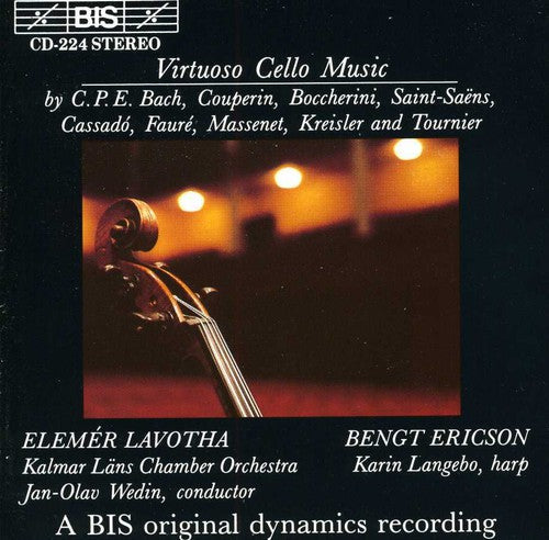 Bengt Ericson - Virtuoso Cello Music [CD]