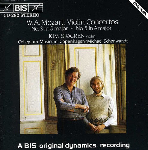 Kim Sjogren - Violin Concertos 3 G KV216 [CD]