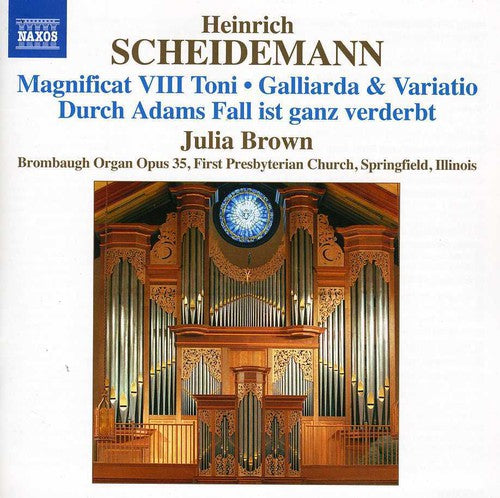 Julia Brown - Organ Works 6 Music CD