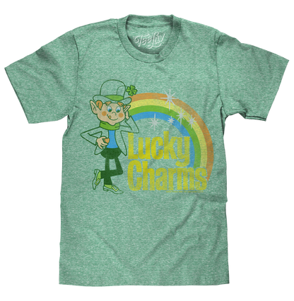 Lucky Charms Vintage Lucky the Leprechaun T-Shirt - Kelly Snow