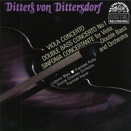 Lubomir Maly - DBL Bass Cto / Viola Cto / Sfa Concertante [CD]