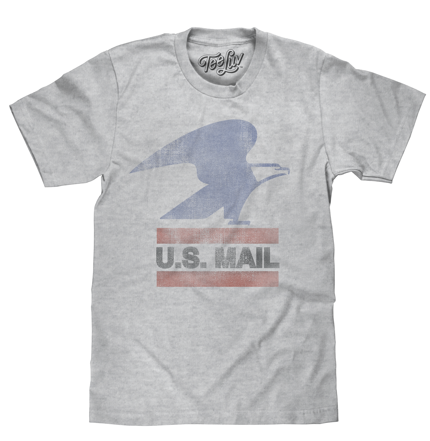 U.S. Mail Eagle Logo T-Shirt - Gray