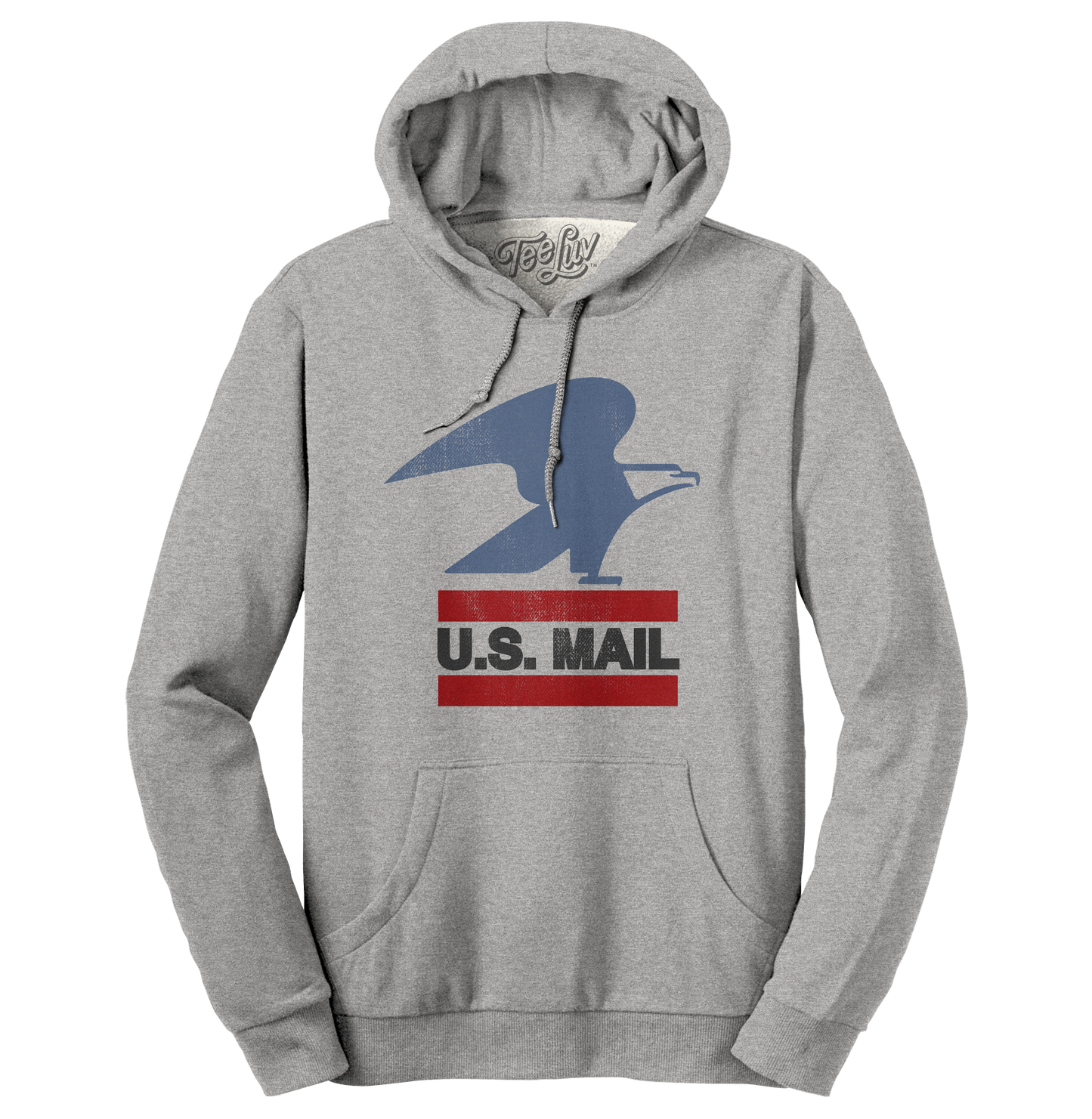 USPS U.S. Mail Eagle Hooded Sweatshirt - Gray
