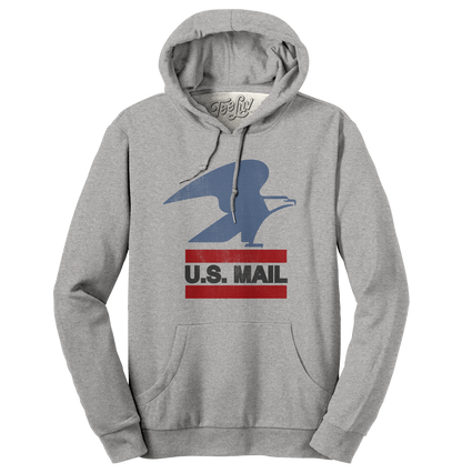 USPS U.S. Mail Eagle Hooded Sweatshirt - Gray