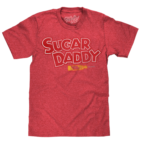 Sugar Daddy Logo T-Shirt - Red