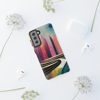 City Skyline Vibrant Tough Phone Case