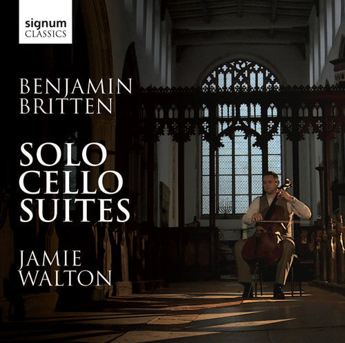 Britten / Jamie Walton - Solo Cello Suites Music CD
