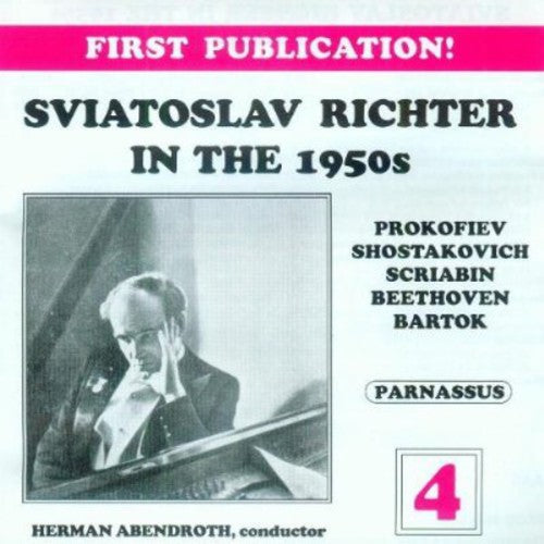 Richter / Prokofiev / Shostakovich / Beethoven - Sviatoslav Richter in the 50's 4 Music CD