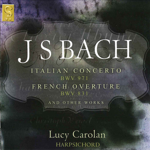 Bach / Carolan - Italian Concerto / Chromatic Fantasia & Fugue Music CD