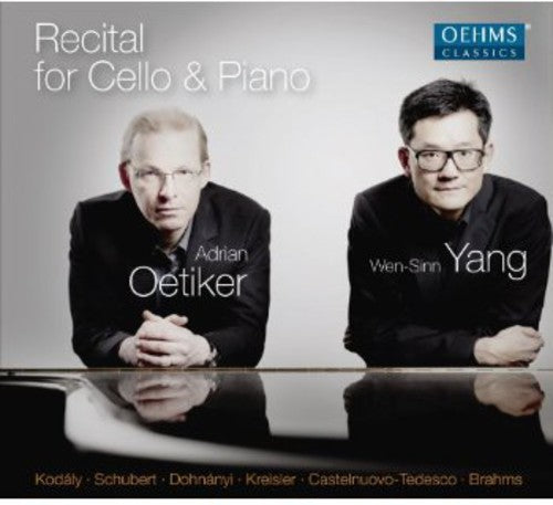CELLO TWENTIETH CENTURY - Recital for Cello & Piano [CD]