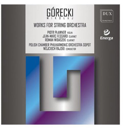 Mikolaj Gorecki - Works for String Orchestra Music CD