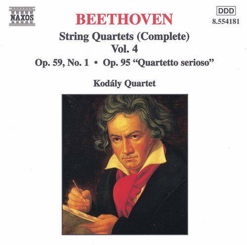 Kodaly Quartet - Beethoven String Quartets 4 [CD]