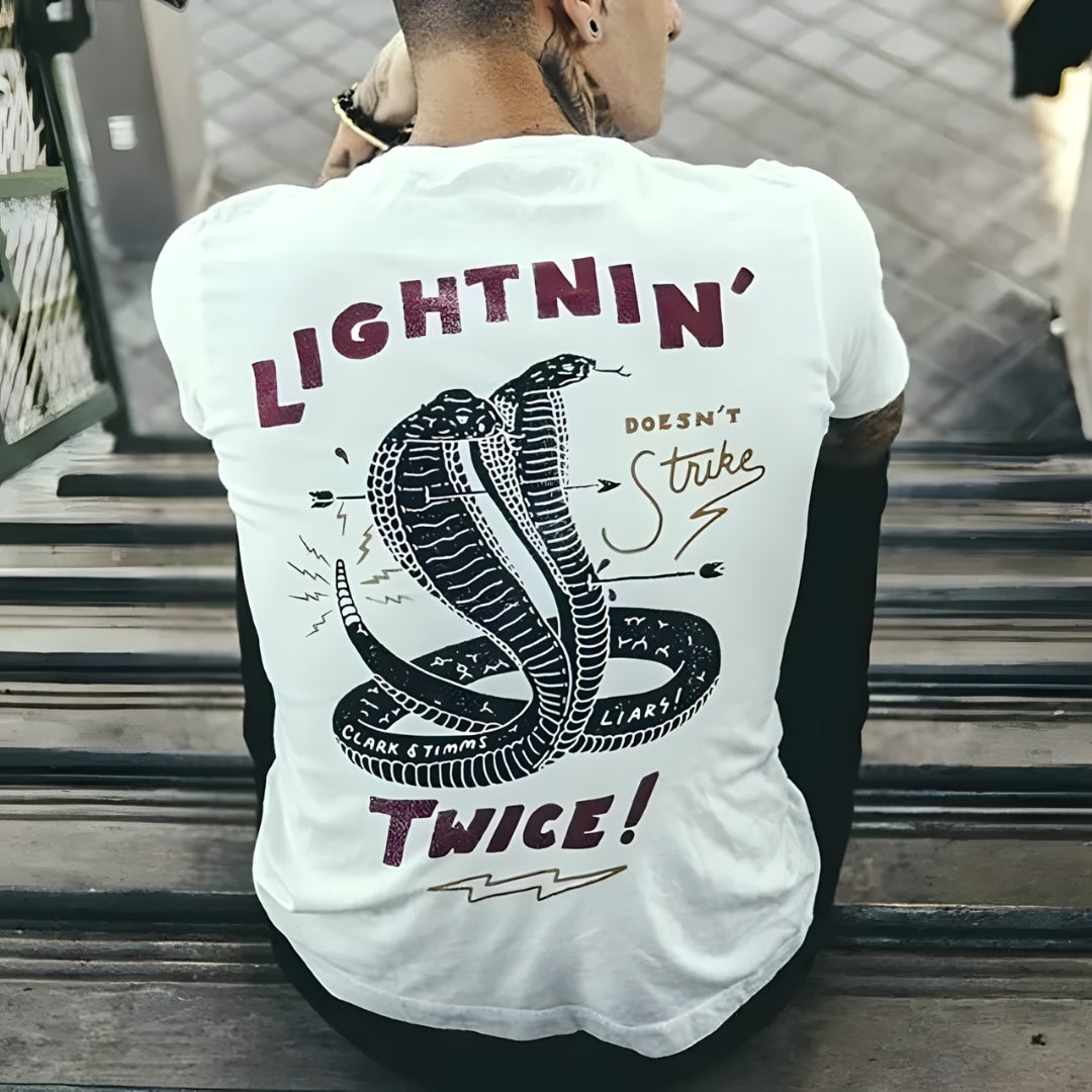 Style and Fashion Graphic Cotton T-shirt For Biker