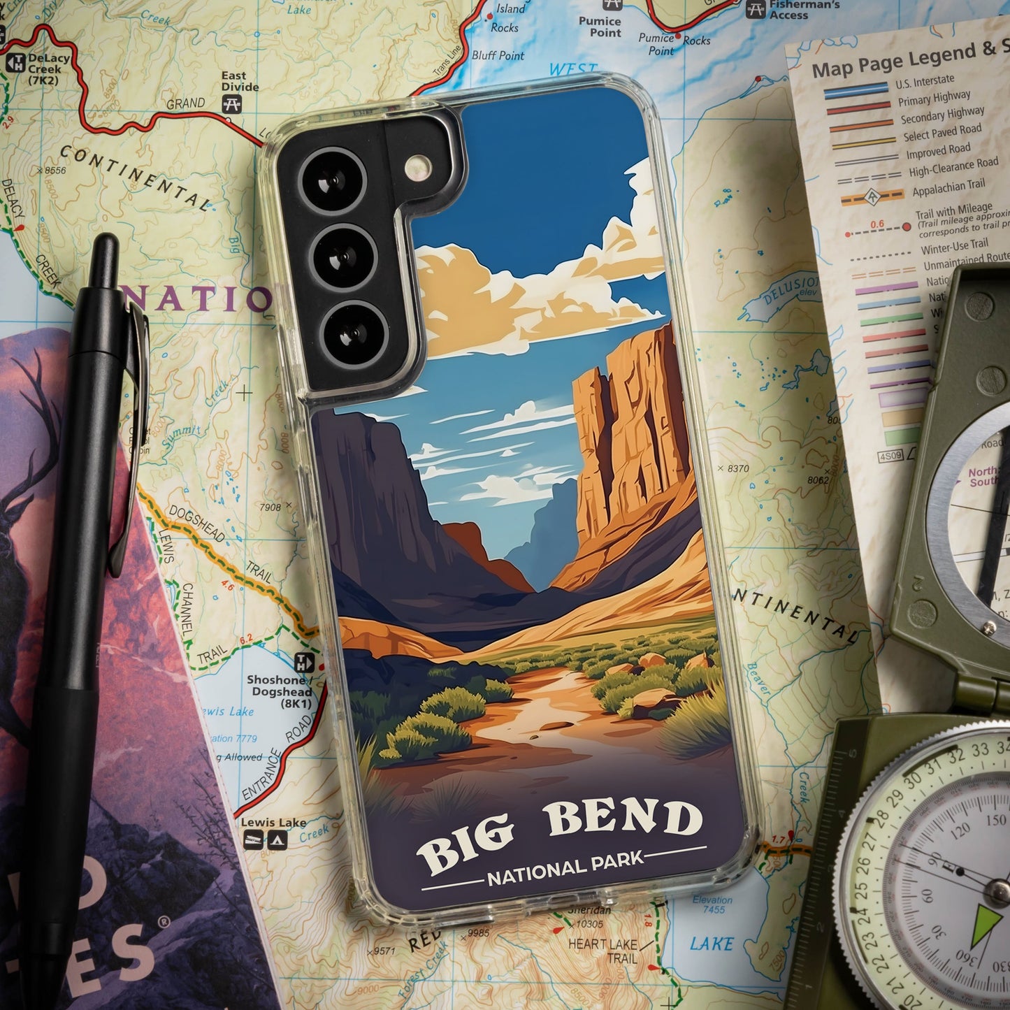 National Parks Big Bend HD Samsung Galaxy S23 Phone Case