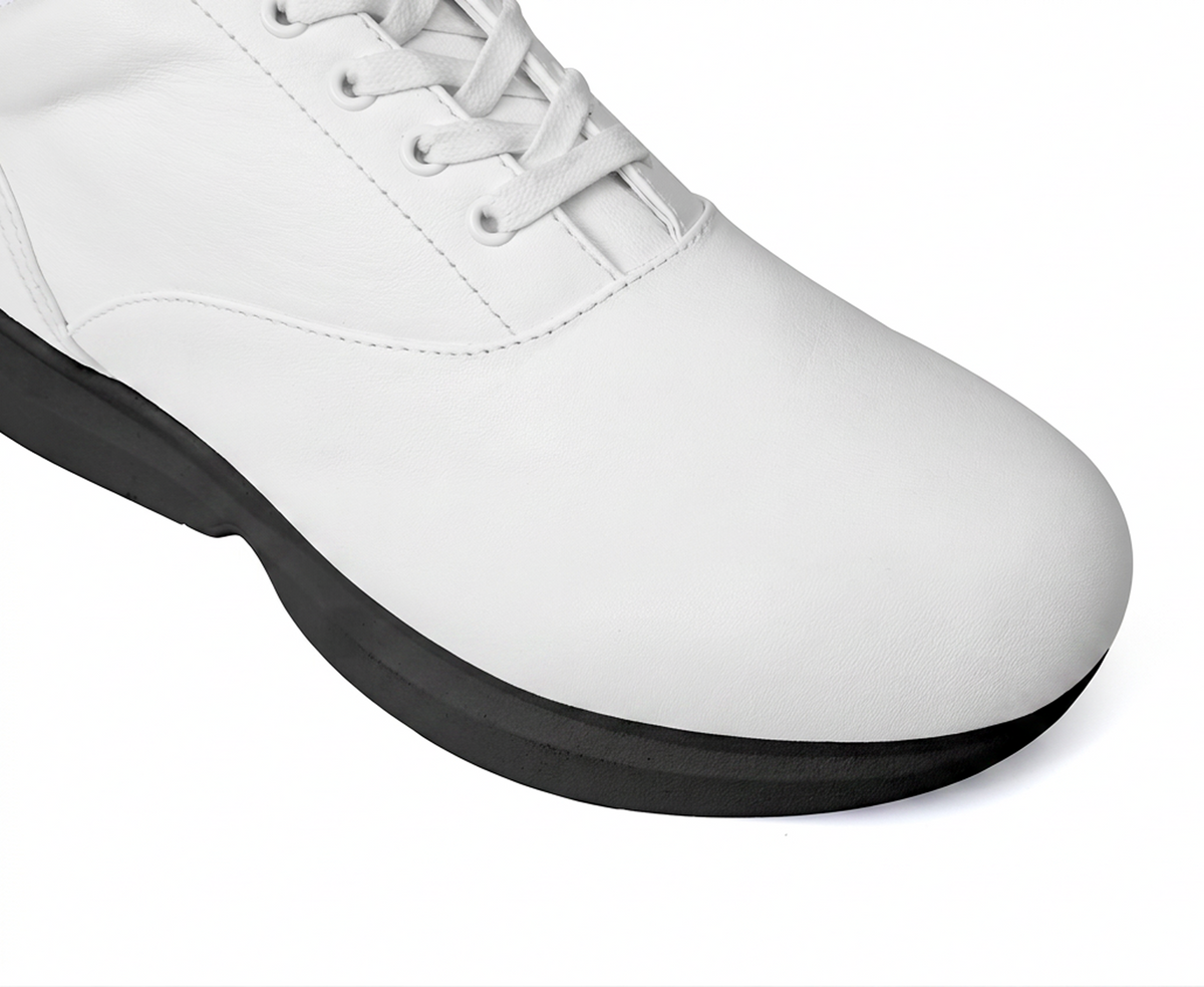 White & Black All-Day WOA Dress Sneaker
