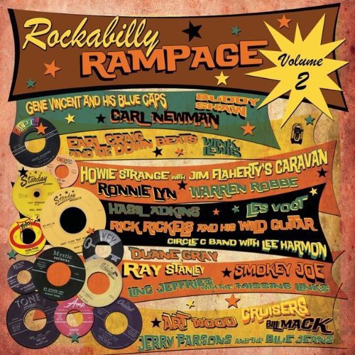 Rockabilly Rampage - Vol. 2-rockabilly Rampage - Vinyl Record