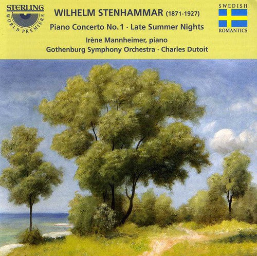 Stenhammer / Mannheimer / Gothenburg Symphony - Piano Concierto 1, Op1 / Late Summer Nights Music CD