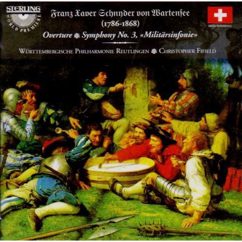 Wartensee / Fifield / Wurttembergishe Philharmonie - Overture in C minor / Symphony 3 in B Flat Major Music CD