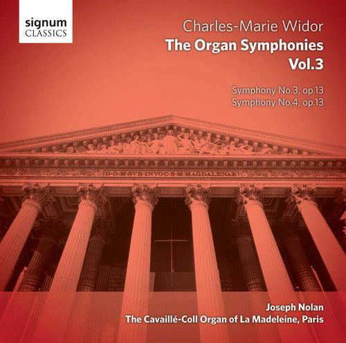 Widor / Joseph Nolan - Organ Symphonies 3 Music CD