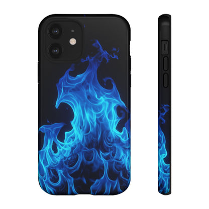 Blue Flames Tough  Phone Case