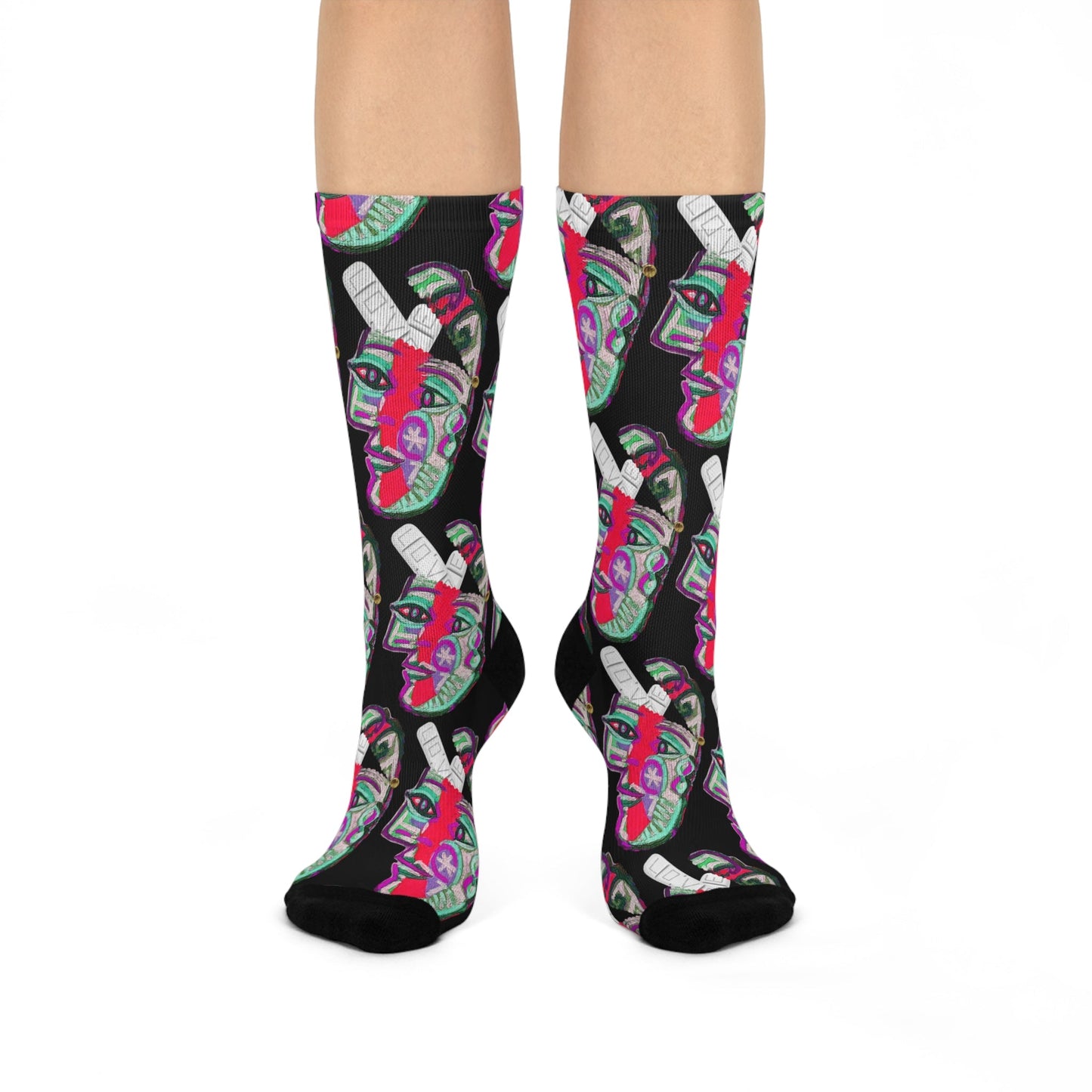 LOVE PILL Cushioned Crew Socks Nubian Night